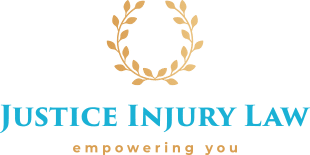 Logo justice injury law